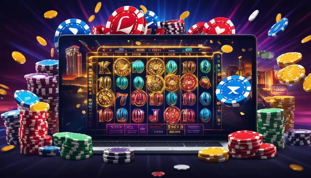 Video slot hiện đại với đồ họa phiêu lưu và hiệu ứng đặc biệt